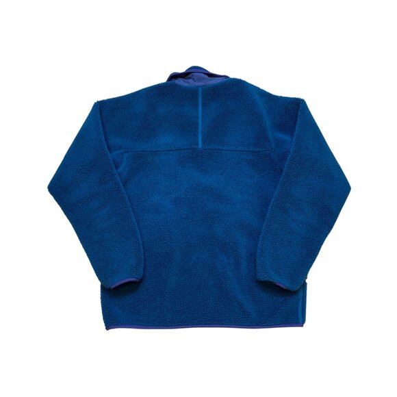 VTG 90's Patagonia PEF Deep Pile Retro X Fleece Jacket Made in USA Large - Picture 2 of 9
